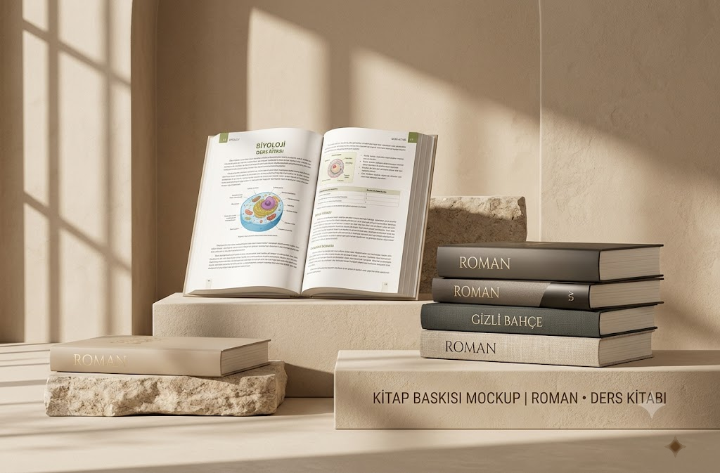 Kitap Baskısı (Roman / Ders Kitabı)